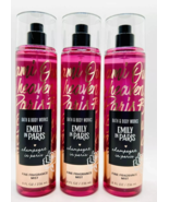3/PCS BATH &amp; BODY WORKS EMILY IN PARIS CHAMPAGNE IN PARIS FRAGRANCE MIST... - €33,14 EUR