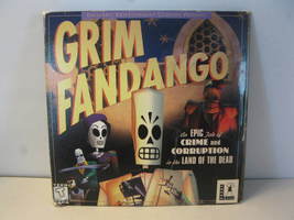 vintage Win 95/98 LucasArts PC Video Game: Grim Fandango 2 disc set - £9.38 GBP