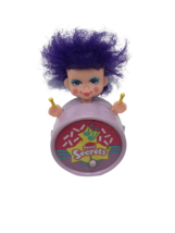 VINTAGE 1987 SWEET SECRETS GALOOB ROCK &#39;N LOCKETS PURPLE DRUM PLAYS MUSI... - $103.48 CAD