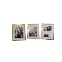Pack of 3 11x14 Aluminum Metal Picture Frames - £23.60 GBP