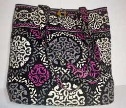 Vera Bradley Cranberry Magenta Tote Bag 13 x 14 inches - $17.10