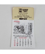 Vintage 1995 Stick Up Calendar Jacksboro National Bank Texas Advertising - £10.36 GBP