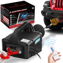 NEWTRY 3 in 1 Electric Hoist Winch 1,100Lb Wireless Remote Control, Cabl... - $307.46