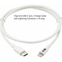 Eaton M100-003-WH IPHONE CABLE - USB-A LEFT CONNECTOR - MALE LEFT GENDER... - $41.60