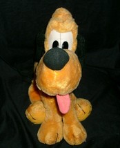 Vintage Applause 14662 Pluto Yellow Puppy Dog Disney Stuffed Animal Plush Toy - £17.84 GBP