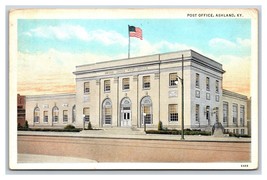 Post Office Building Ashland Kentucky KY WB Postcard F21 - £2.29 GBP