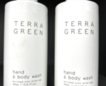 2 Bottles Terra Pure White Tea Hand &amp; Body Wash 12.8 oz Each - £38.75 GBP