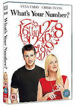 What&#39;s Your Number? DVD (2012) Chris Evans, Mylod (DIR) Cert 15 Pre-Owned Region - $16.50