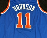 Jalen Brunson Signed New York Knicks Basketball Jersey COA - £110.85 GBP