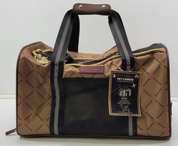 *Z) Betsey Johnson Pet Carrier Bag Chocolate TSA Compliant  Up to 16lbs ... - $910.98 MXN