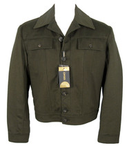 NEW Gianni Versace Couture Cashmere Jacket!  e 50 US 40  Olive  Removable Liner - £1,186.42 GBP