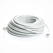 75 ft. White CAT6a Shielded (10 GIG) STP Network Cable w/ Metal Connectors - £26.34 GBP