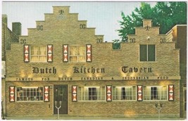 Postcard Dutch Kitchen Tavern Port Credit Ontario - £7.75 GBP