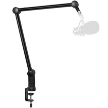 VIVO Premium Broadcast/Podcast Microphone Boom Arm Stand with 3/8 and 5/8 inch S - £63.35 GBP