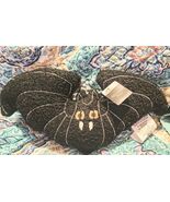 VAMPIRE BAT Celebrate Halloween Stuff Animal Plush Plushy Toy 20X10 Inch  - $15.00