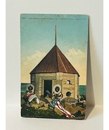 Postcard Antique Vtg Ephemera Post Card 1833 Russian Block House Alaska ... - £13.20 GBP