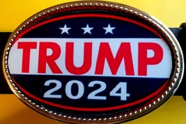  TRUMP 2024 Epoxy Belt Buckle - - NEW! - £13.97 GBP