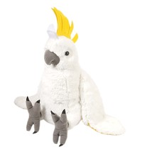 Wild Republic Cockatoo Plush, Stuffed Animal, Plush Toy, Gifts for Kids, Cuddlek - £29.56 GBP