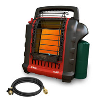 Mr. Heater F232000 Portable Buddy Heater with 10-Feet Propane Hose Assembly - $184.99