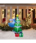 Holiday Time Flying Angel Decorating Tree Inflatable, 6.5FT Christmas Li... - $1,273.22 MXN