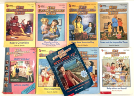 Lot Of 9 The BABY-SITTERS Club Books Ann M Martin Paperback 1 2 4 5 6 8 14 +More - £19.77 GBP