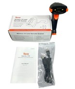 New Tera Model 5100 Wireless and Wired 1D Laser Barcode Scanner Plug &amp; Play - $368.46 MXN