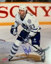Doug Gilmour Signed 8x10 Toronto Maple Leafs Photo - White - £39.31 GBP