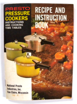 Vtg 1974 Presto Pressure Cooker Instruction And Cooking Time Tables Recipe Book - £6.27 GBP