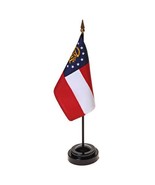 Georgia Flag (2003) 4X6 Inch Mounted E Gloss - $11.68 CAD