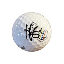 HUNTER MAHAN Autograph Hand SIGNED GOLF BALL 2014 WORLD CHAMPIONSHIPS JS... - £47.07 GBP