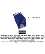ANDIS UNIVERSAL ATTACHMENT GUIDE Blade F 1 1/4&quot; 32mm COMB*Fit Many Oster... - €4,90 EUR