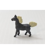 Safari Ltd Gray Horse White Mane &amp; Tail Figure Mini Miniature 2” RARE Sh... - £7.43 GBP