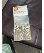 Vintage 1970 Shell Iowa State Highway Gas Station Travel Road Map~BR5 - £5.94 GBP