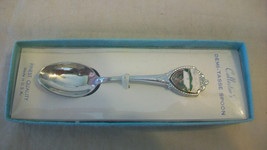 TENNESSEE THE VOLUNTEER STATE COLLECTIBLE SILVER DEMI-TASSE SPOON  - £19.91 GBP