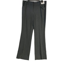 New York &amp; Company Slacks Grey Pants City Stretch NEW Bootcut SZ 12 Tall Pockets - £9.74 GBP