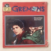 Gremlins 7&#39; SEALED Vinyl Record / 24 Page Book, Buena Vista Records - £27.61 GBP
