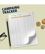 Social Media Campaign Tracker, Performance Metrics, Social Media Analytics - €1,69 EUR