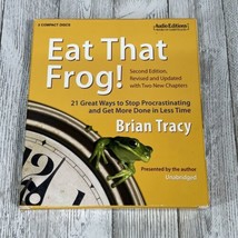 Eat That Frog! 21 Great Ways to Stop Procrastinating &amp; Get More Done In Less..CD - $4.99