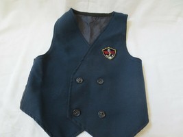 Vintage boys dress vest anchor Size 4T - £7.85 GBP