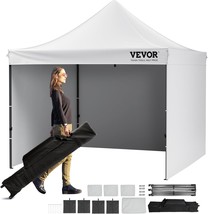 Vevor 10X10 Ft Pop Up Canopy With Removable Sidewalls, Instant Canopies,... - £140.71 GBP