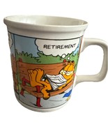 Garfield Career Change Retirement 10 Oz Coffee Mug 1978 Enesco Vintage N... - $18.69