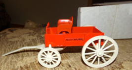 vintage scale models allis-chalmers buckboard metal wagon in the box new - £22.88 GBP