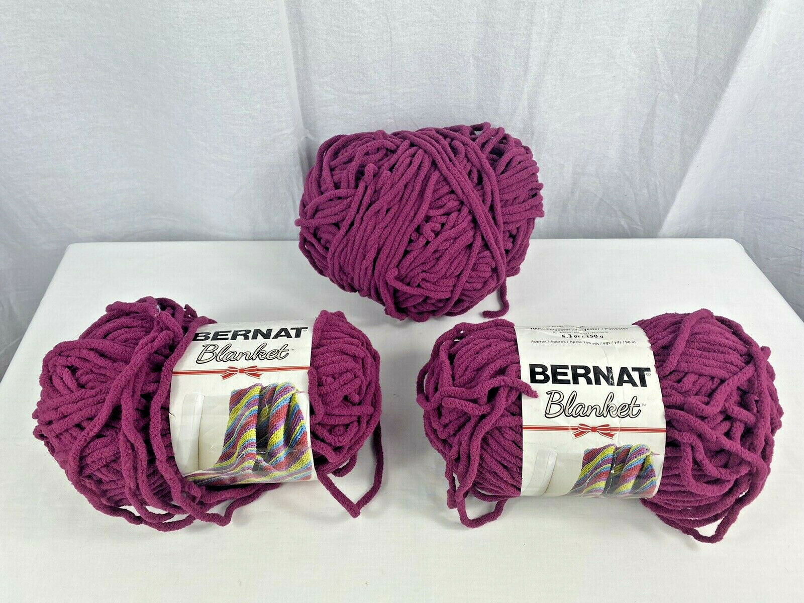 DARK GREEN 3 Pack Bernat Softee Chunky Yarn Super Bulky Yarn. 3.5oz 108yds  100% Acrylic Yarn. 3 Skeins per Pack Bulk Buy 