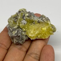 24.8g, 2&quot;x1.4&quot;x0.9&quot;, Rough Brucite Crystal Mineral Specimens @Pakistan, B27371 - £6.29 GBP
