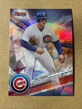 2017 BOWMAN&#39;S BEST BASEBALL ANTHONY RIZZO REFRACTOR #35 CUBS - $1.95