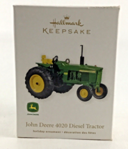 Hallmark Keepsake Christmas Ornament John Deere 4020 Diesel Farm Tractor 2011 - £35.57 GBP