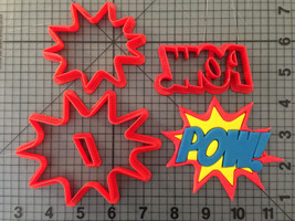 Pow Sign - Pow 266-B937 Cookie Cutter Set - £5.10 GBP+