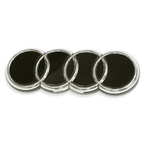 Audi Q4 E-Tron Sign Radiator Grille Rings Emblem Front Logo Chrome - $56.69