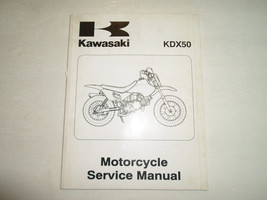 2003 Kawasaki KDX50 Motorcycle Service Repair Shop Manual OEM 99924-1305-01 - £19.28 GBP