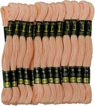 Anchor Stranded Cotton Threads Cross Stitch Sewing Hand Embroidery Thread Peach - £10.00 GBP